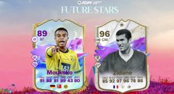 Titel EA FC 24 Future Stars Team 2 mit Moukoko und Zidane