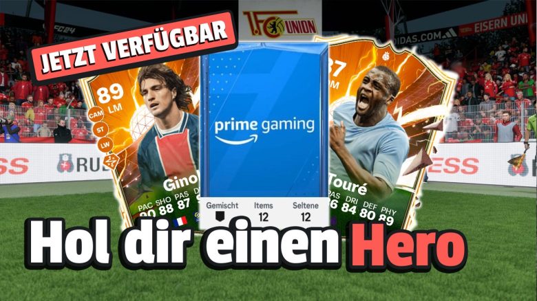 Titel EA FC 24 Prime Gaming-Pack 5 mit Ginola und Toure