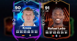 Titel EA FC 24 RTTF mit Kroos und Leao