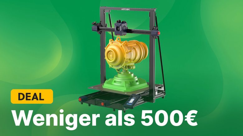 3D-Drucker für große und kleine Modelle bei Amazon jetzt um 220€ reduziert