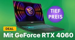 Mit GeForce RTX 4060: Gaming-Laptop jetzt zum Tiefpreis schnappen – dank eBay-Gutschein