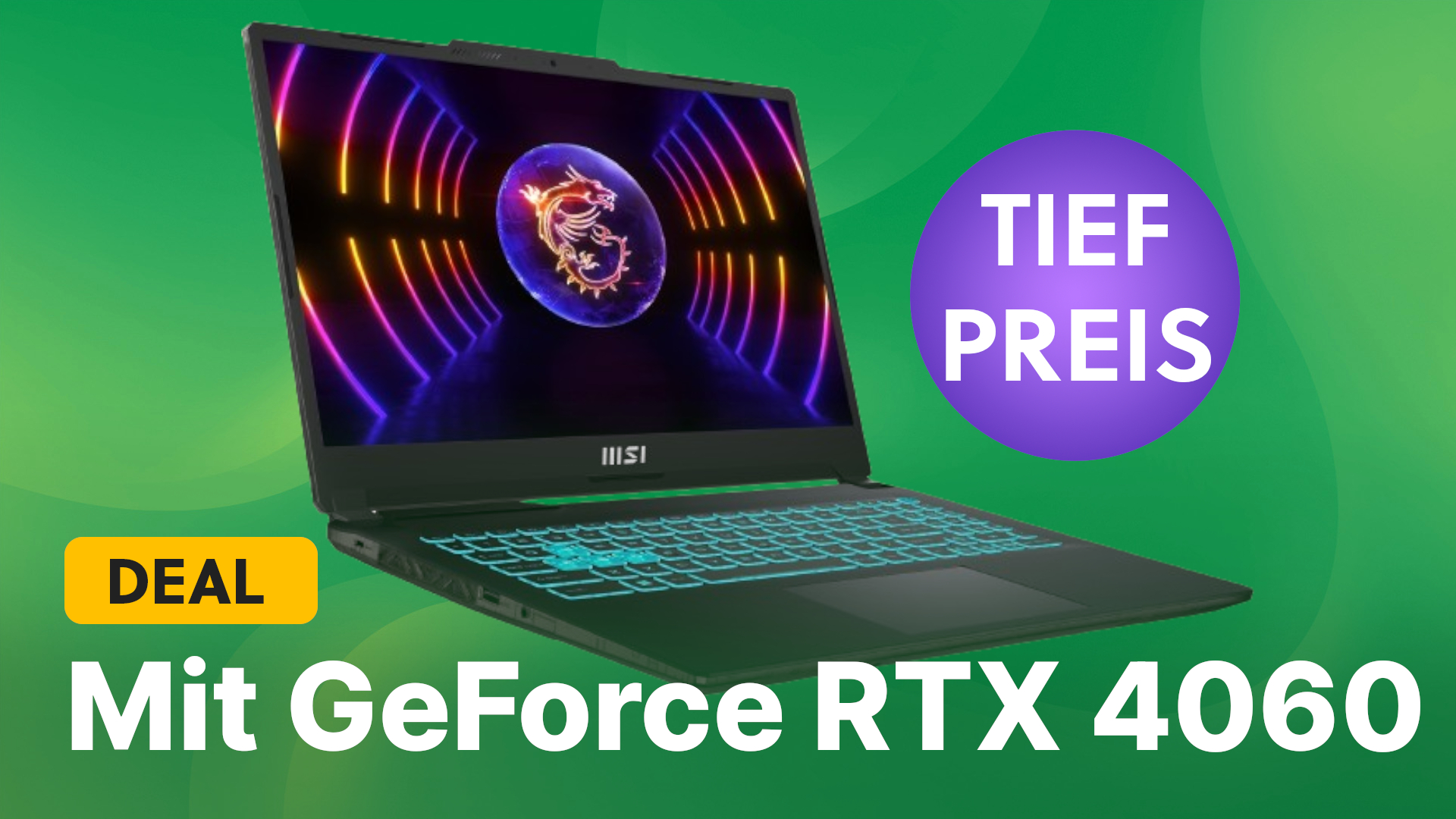 Mit GeForce RTX 4060: Gaming-Laptop jetzt zum Tiefpreis schnappen – dank eBay-Gutschein