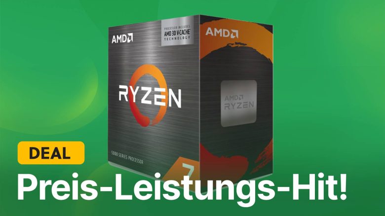 Ryzen 7 5800X3D: Die superschnelle Gaming-CPU gibt’s jetzt wieder günstig im Angebot