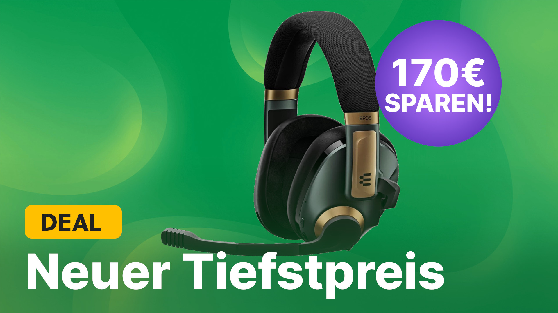 Epos H3Pro: Kabelloses Premium Gaming-Headset jetzt 61% günstiger bei Amazon