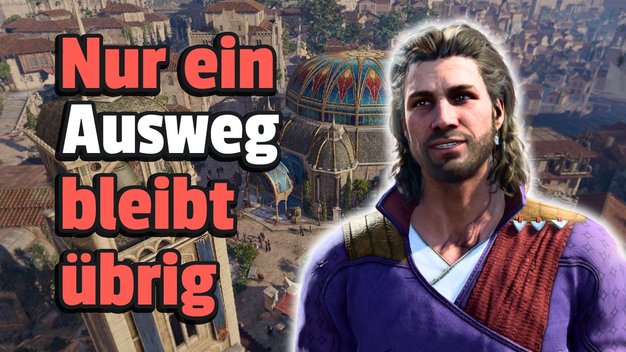 In the last battle of the hard mode of Baldur’s Gate 3, a player is so unlucky that he has only one way out left