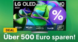 65 Zoll großer OLED-TV zum Hammerpreis: Fantastische Bildqualität und LG gibt sogar 200 Euro zurück