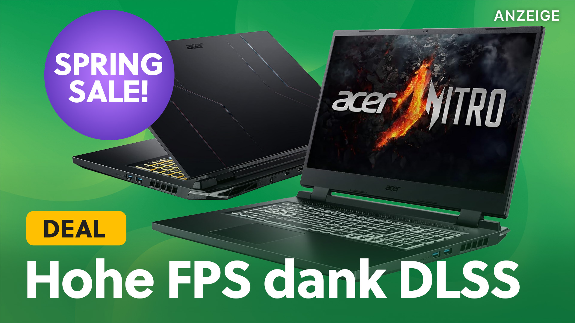 Ein Gaming-Laptop mit RTX-Grafik & i7-CPU ist jetzt im Amazon Spring-Sale zum Schnäppchenpreis im Angebot