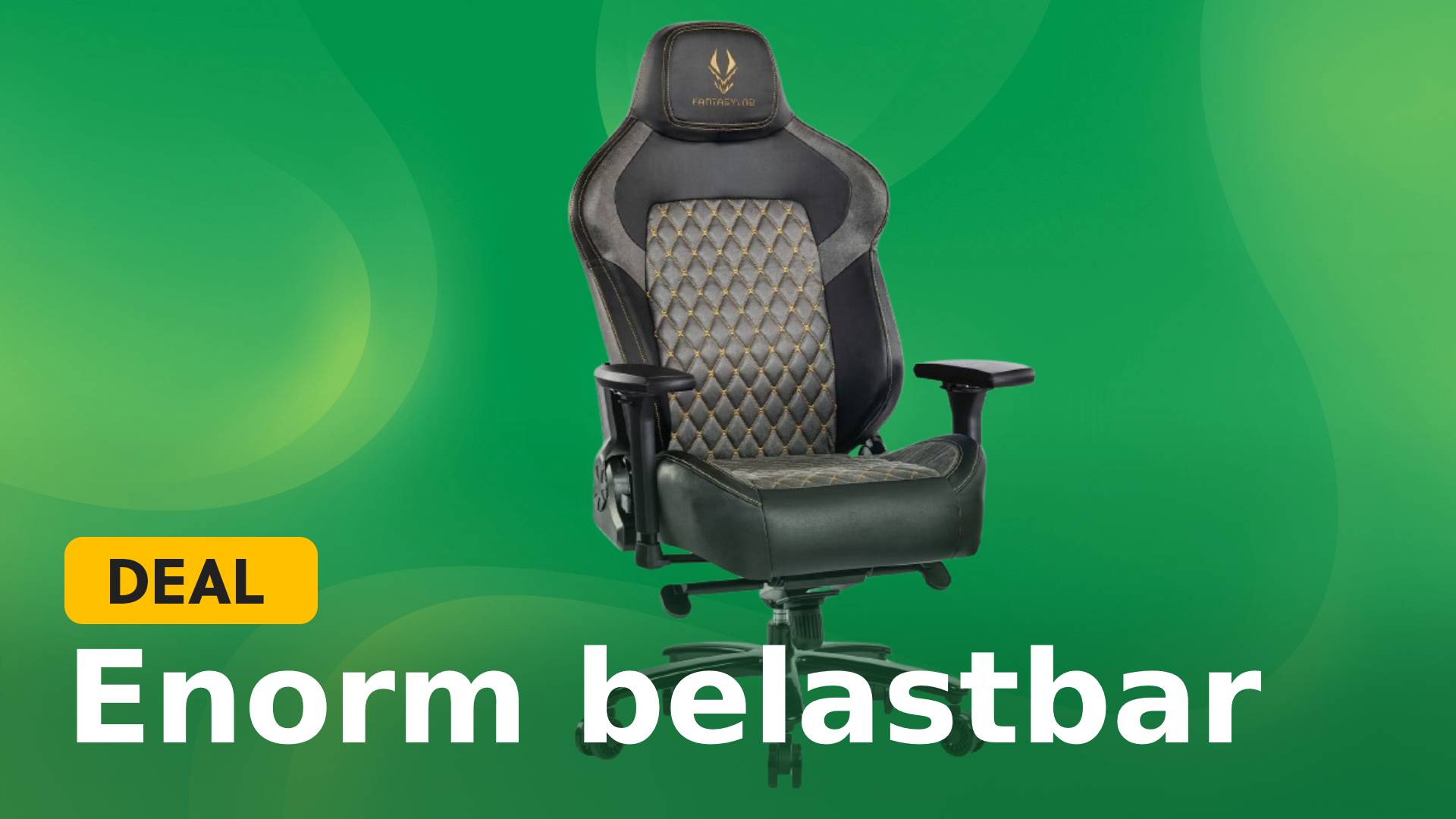 Ein massiver Gaming-Stuhl mit bis zu 200kg Belastbarkeit & 100% Memory-Schaumstoff ist jetzt bei Amazon reduziert