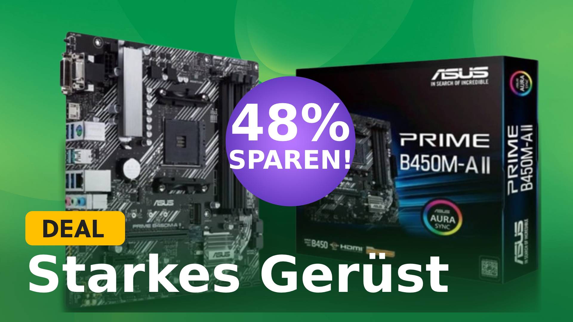 Ultragünstig und trotzdem bockstark! Gaming-Mainboard für starke Ryzen-Prozessoren kostet weniger als 60€ bei Amazon