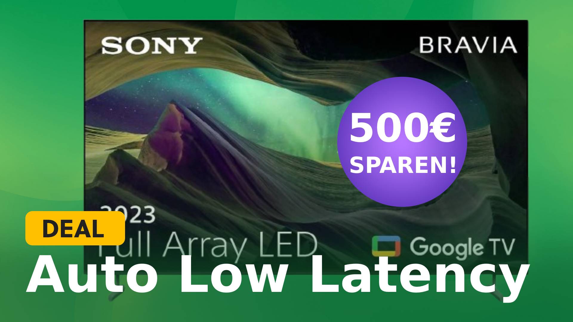 Riesiger 4K Smart-TV von Sony zum Hammerpreis! Mit 120 Hz und Dolby Atmos