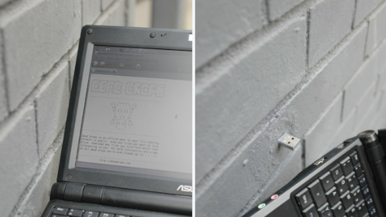 Dead Drop Examples In Germany, there are over 400 USB sticks protruding from walls - What ...