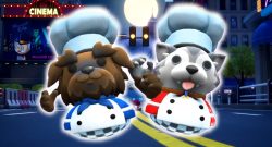 7 Koop-Spiele auf Steam, die ihr online mit Anfängern spielen könnt - Titelbild zeigt zwei Charaktere aus Overcooked 2 vor einer Karte aus KartRider: Drift