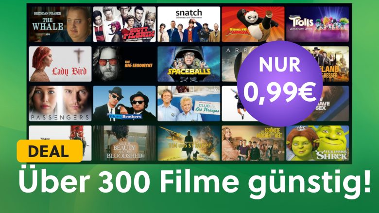 99-Cent-Aktion zu Ostern: Schaut über 300 Filme zum Schnäppchenpreis bei Amazon!