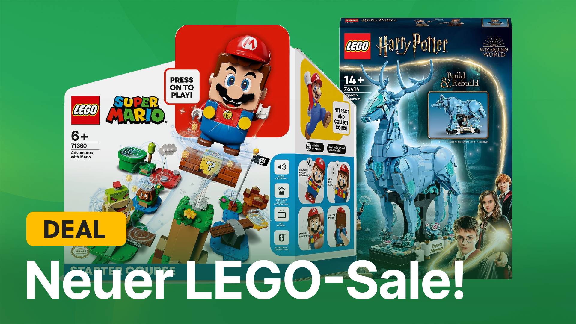 Von Harry Potter bis Mario: LEGO-Sets jetzt bis zu 50% günstiger schnappen im neuen Sale!