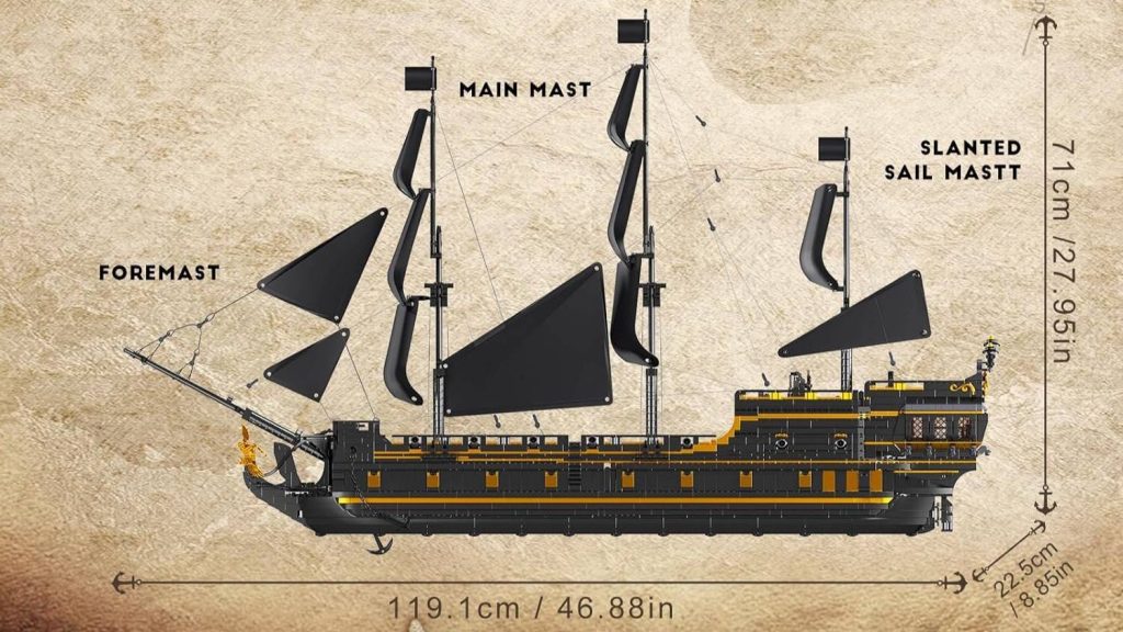 LEGO Piratenschiff Amazon Angebot Mould King