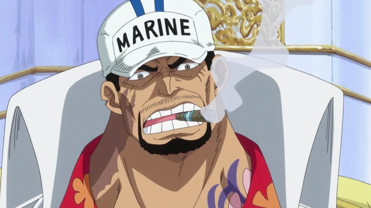 An admiral in One Piece is so strong that he was banned in the card game – “Even in the manga, he was locked in the office”