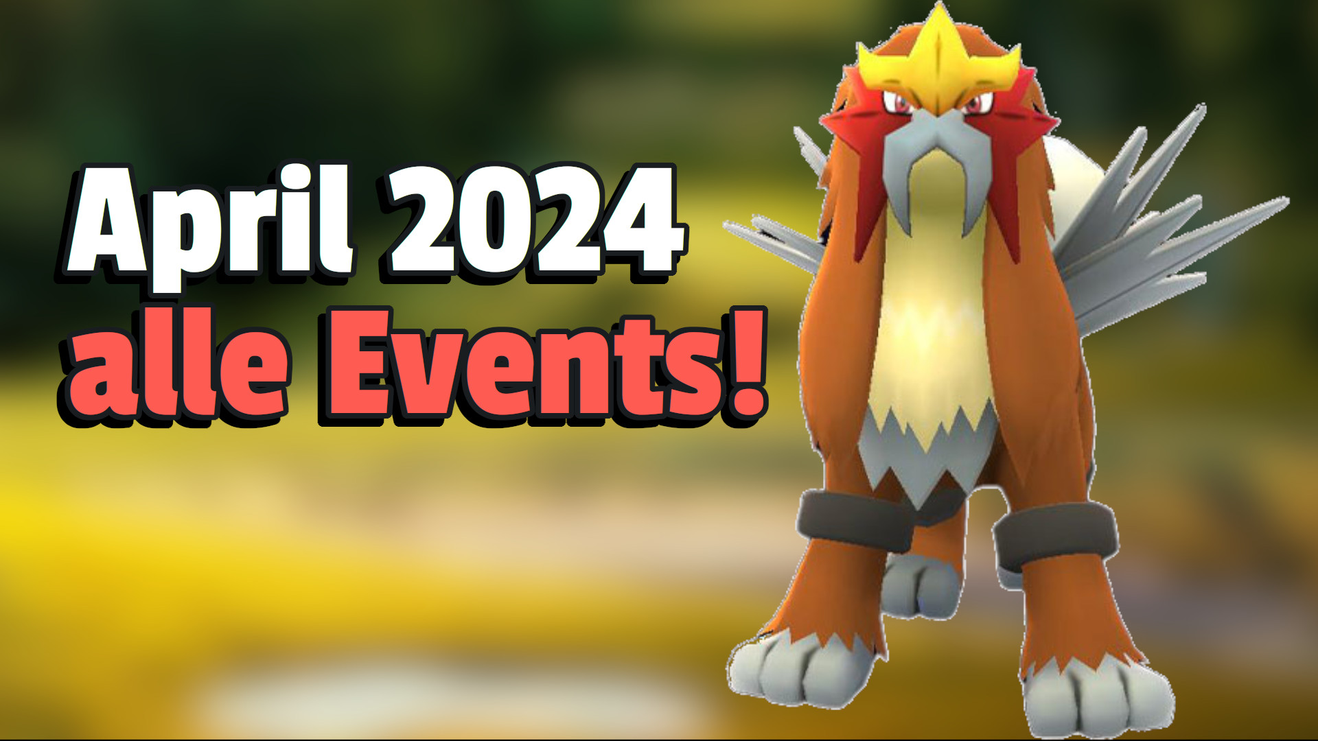 Pokémon GO Events im April 2024 Alle Termine und Boni