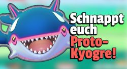 Pokemon GO Proto-Kyogre Raid-Tag