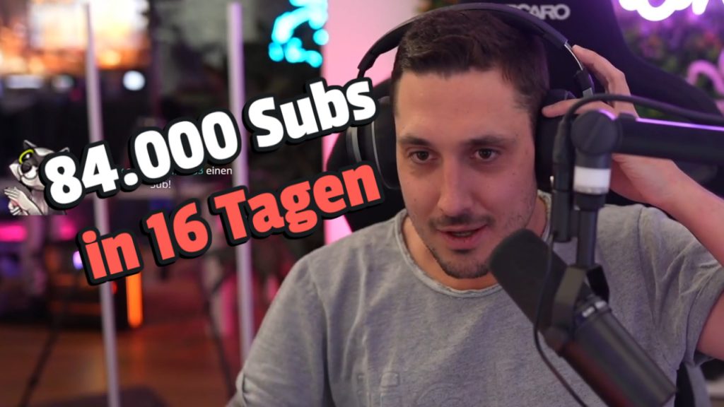 Shlorox Subathon Rekord Titelbild