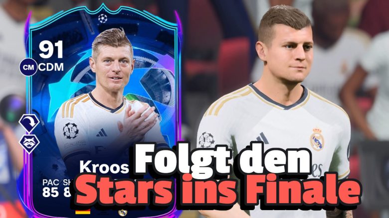 Titel EA FC 24 Road to the Final Toni Kroos