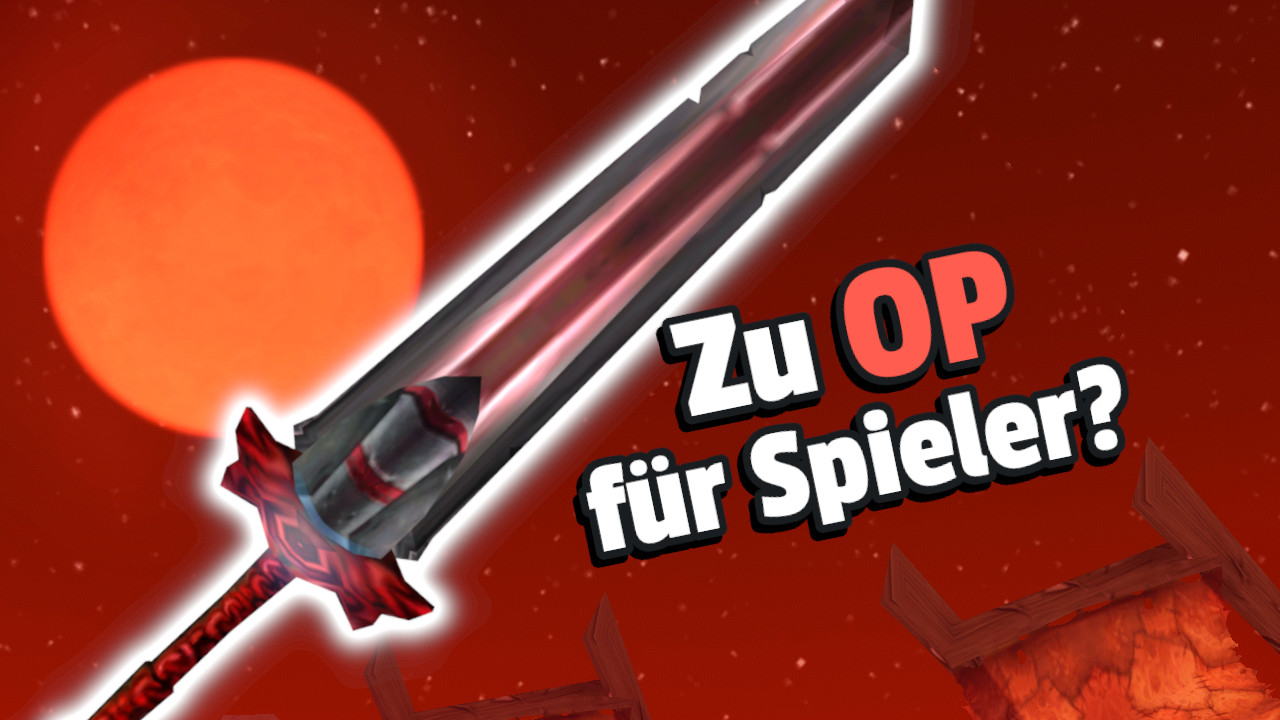 In WoW Classic there is now a much too powerful sword that no one can use – Not even in Retail