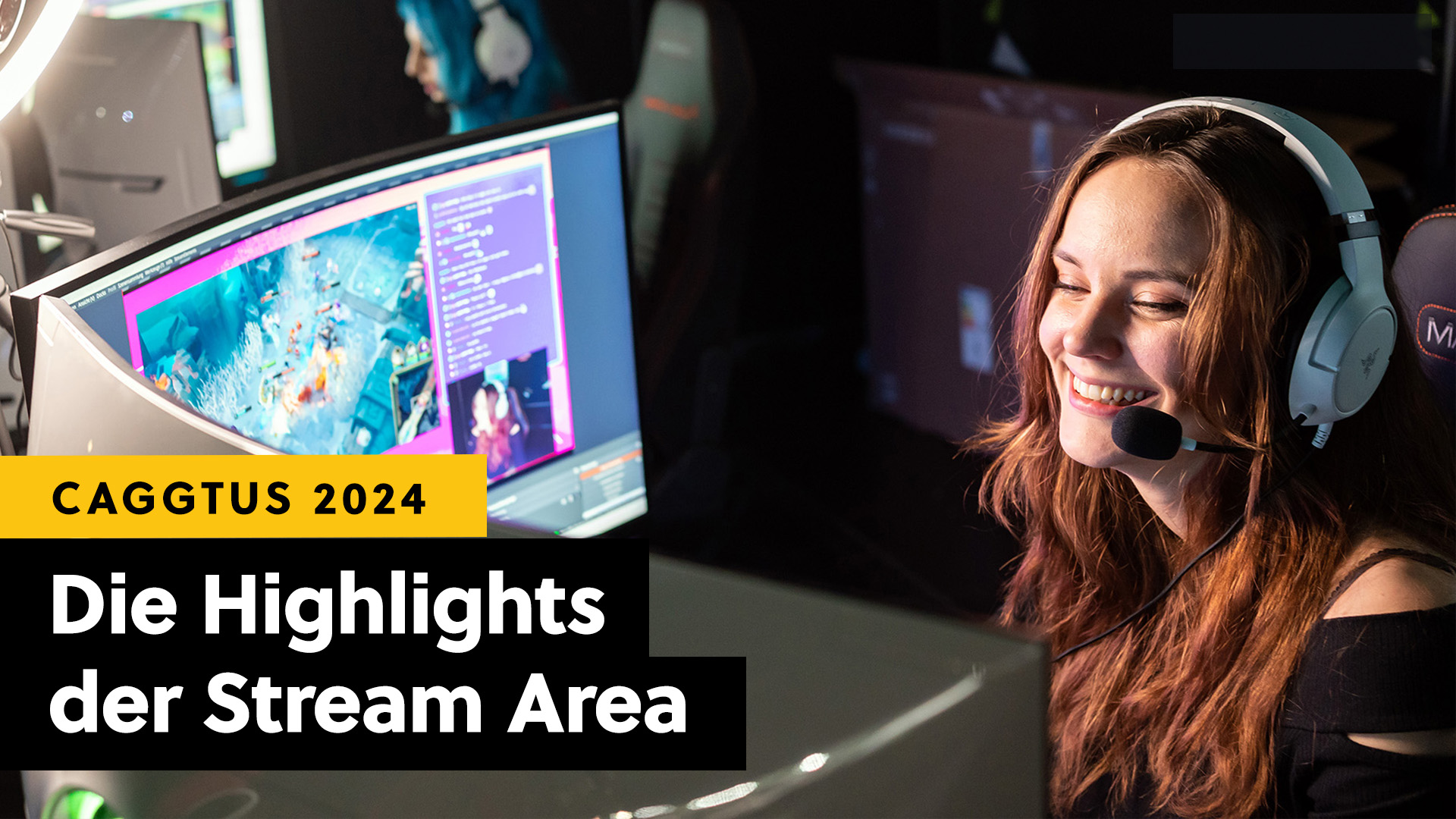 CAGGTUS 2024: Trefft diese Streamer und Talents zum Gaming-Festival in Leipzig