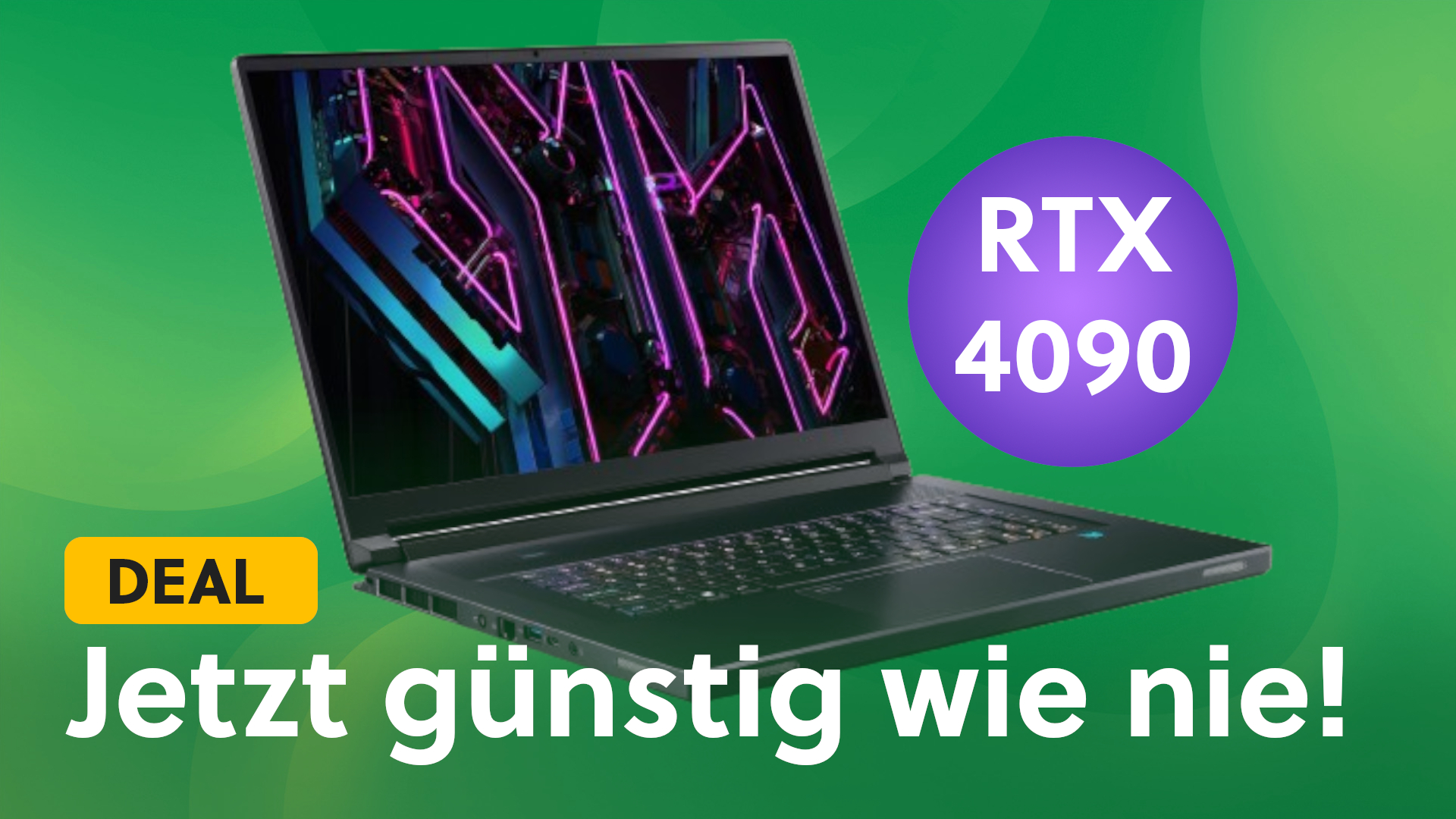 800 Euro sparen: Krasser Gaming-Laptop mit RTX 4090 und Core i9 jetzt günstig wie noch nie!