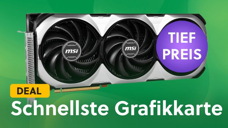 GeForce RTX 4090 zum Tiefpreis: OC-Grafikkarte von MSI jetzt günstig wie nie