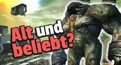 Ein MMORPG Urgestein hat wohl das komplexeste Ausrüstungssystem der Geschichte und ist nach 20 Jahren immer noch live - Titelbild zeigt Spielcharakter neben Text: „Alt und beliebt?“