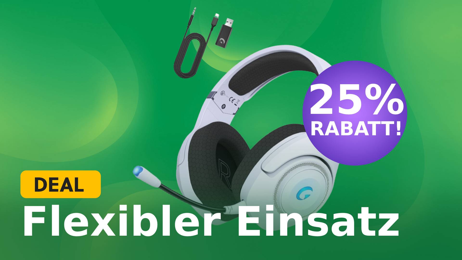 Bewegungsfreiheit, superstarke Audioerlebnisse und Kompatibilität! Gaming-Headset zum Sparpreis bei Amazon