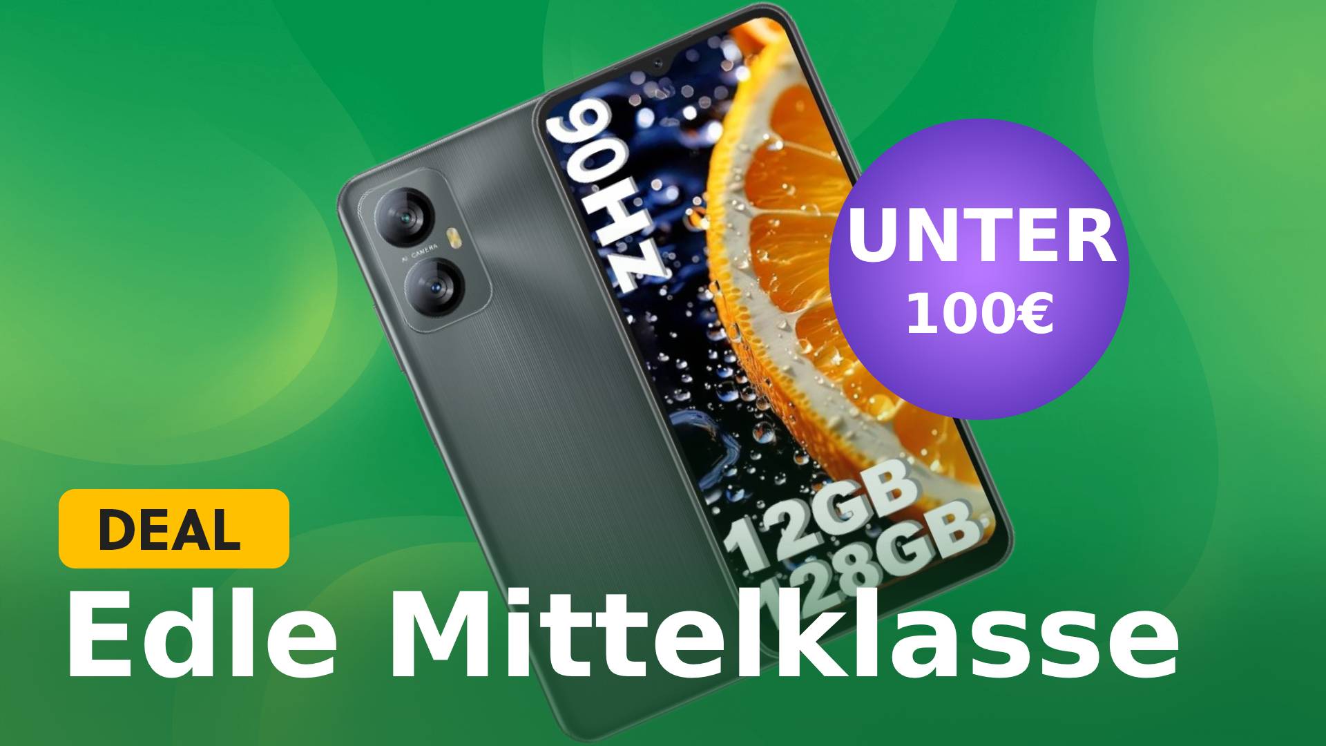 Mittelklasse-Smartphone kostet nun unter 100€ bei Amazon! Mit monströsem Akku & viel Speicher