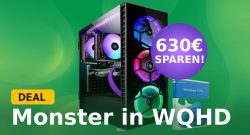 WQHD-Gaming-PC im Bestpreis-Angebot: Fertig zusammengebaut, mit RTX-Grafik, Intel i9 Prozessor und über 600€ weniger!