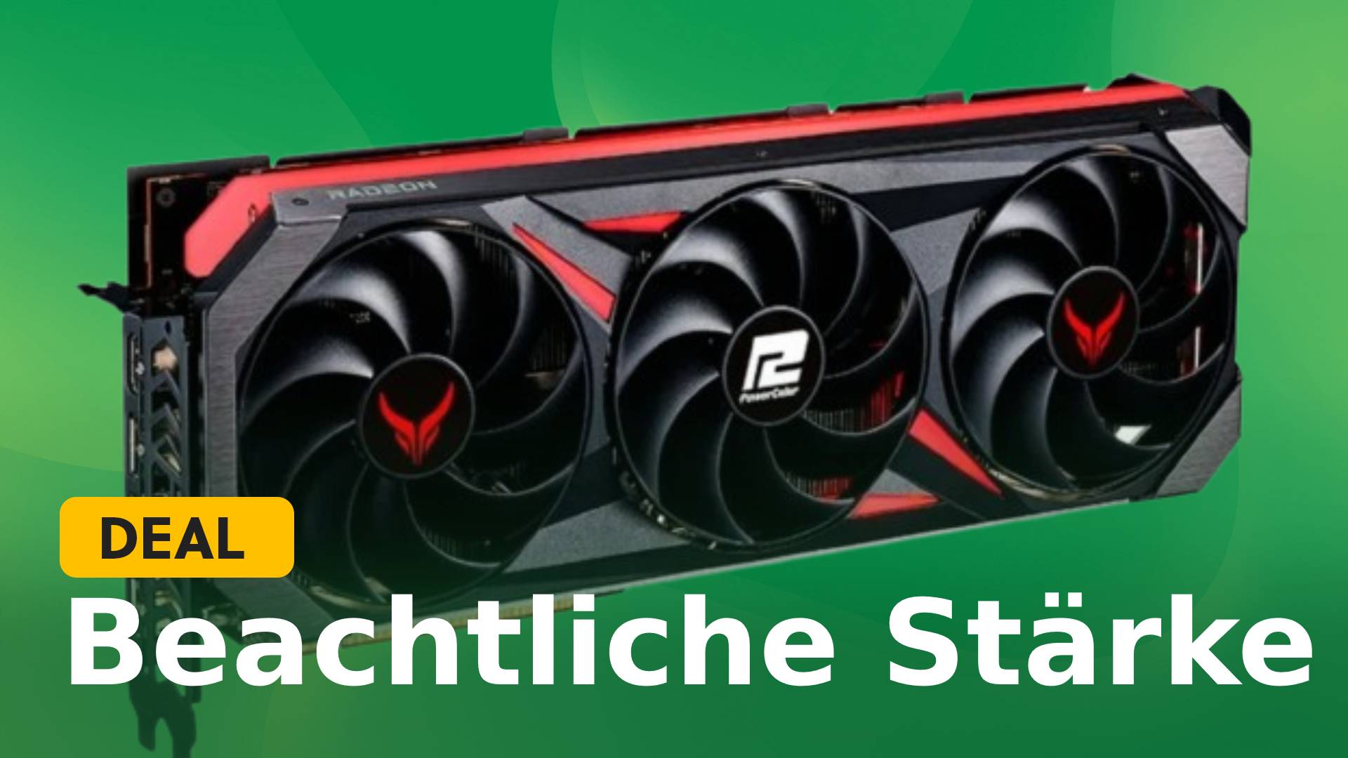 Schnappt euch eine der besten WQHD-Grafikkarten zum Aktionspreis! Die RX 7800 XT in der Red Devil Edition