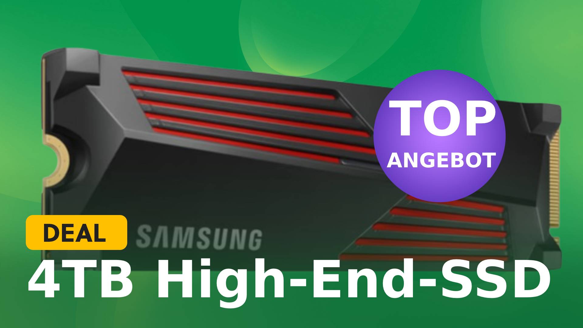 High-End-SSD mit 4TB nun kompromisslos reduziert! Ein starkes Upgrade