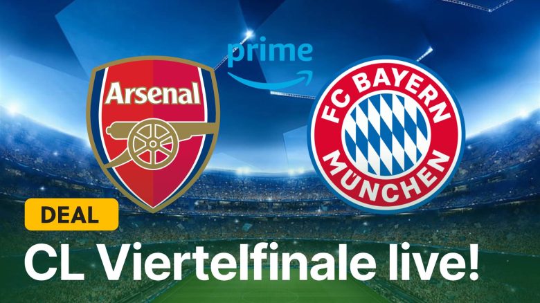 Letzte Titelchance für die Tuchel-Bayern: Verfolgt das Champions League Viertelfinale gegen Arsenal heute Abend live auf Prime Video