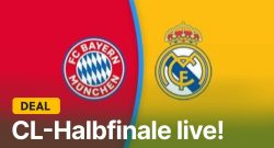 Bayern vs. Real Madrid live: Das Halbfinale der Champions League  könnt ihr mit Prime Video verfolgen