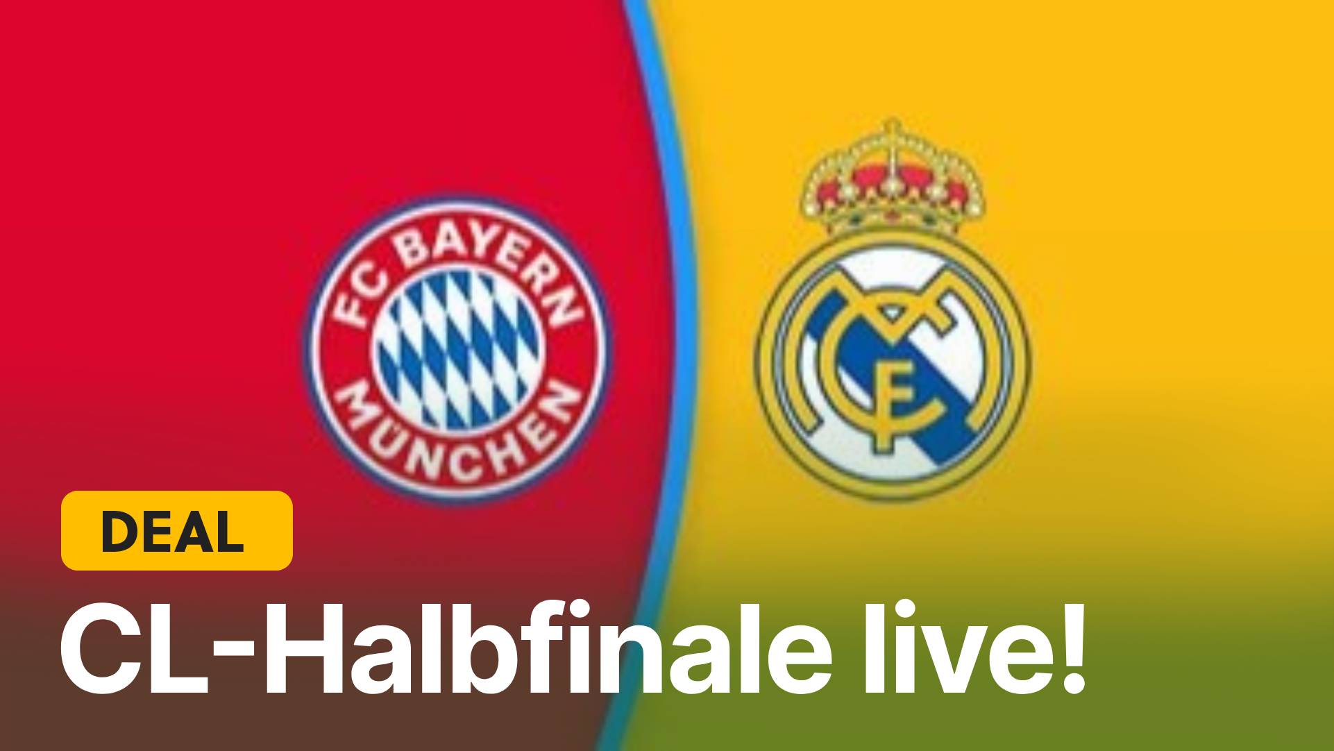 Bayern vs. Real Madrid live: Das Halbfinale der Champions League  könnt ihr mit Prime Video verfolgen