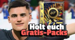FC 24 Florian Wirtz freut sich über Gratis Packs