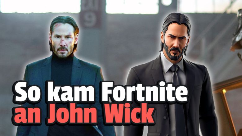 John Wick wurde nur der erste lizensierte Skin in Fortnite, weil der Chef lange auf der Couch von Keanu Reeves saß