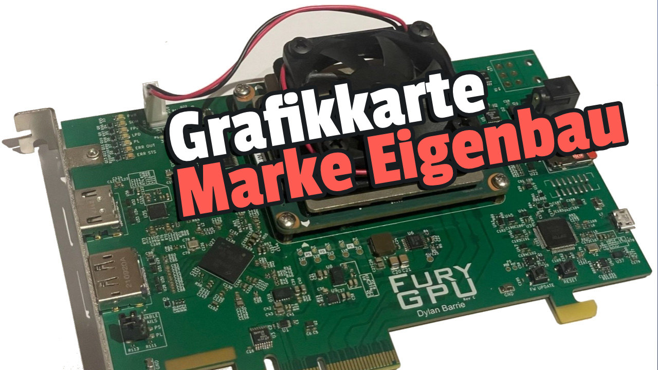 IT-Tüftler arbeitet 4 lange Jahre an einer eigenen Grafikkarte, zeigt jetzt seinen Erfolg – Was kann die FuryGPU?
