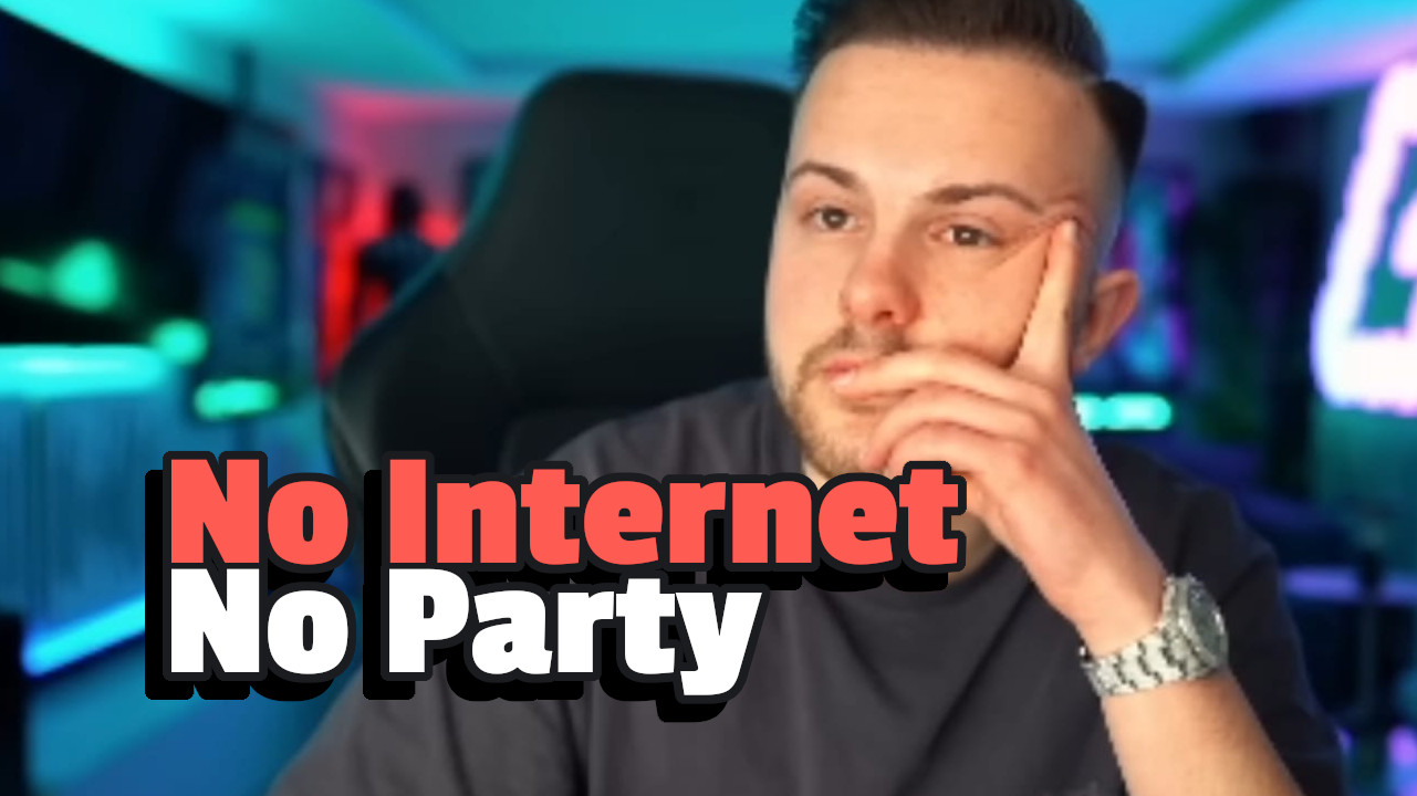 Twitch streamer says the German internet cost him thousands of euros, has to rely on expensive military equipment