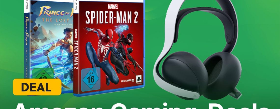 amazon gaming sale ps5 xbox nintendo switch pc spider-man