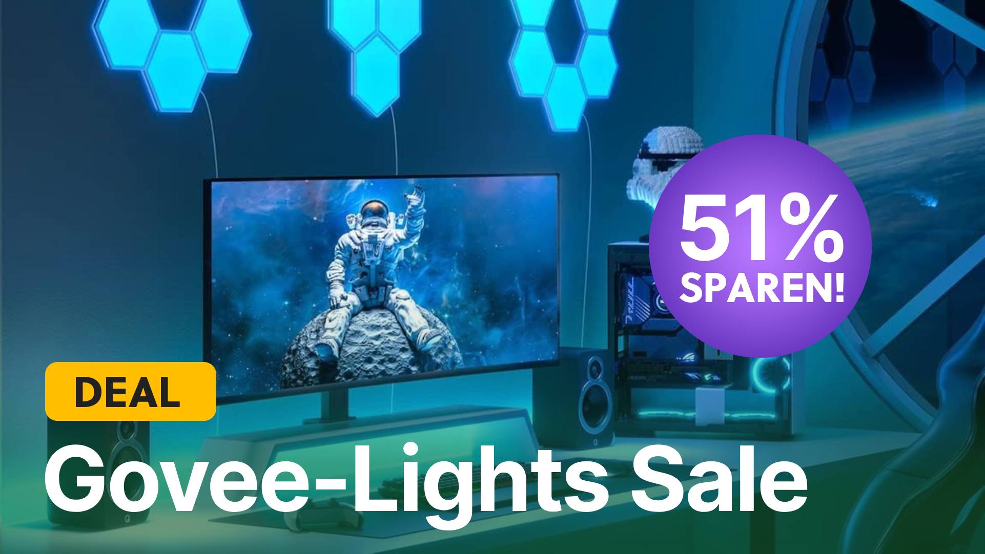 Ambilight für TV & PC: Die beliebteste Philips-Alternative Govee gibt’s gerade zum halben Preis!