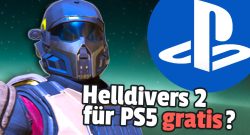 Helldivers 2 für PS5 Gratis, PlayStation Logo