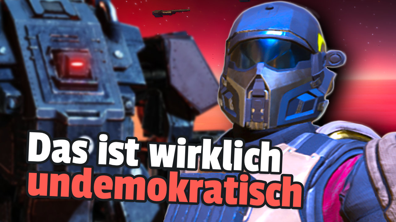 A female player says she has been treated undemocratically in Helldivers 2 because she is a woman