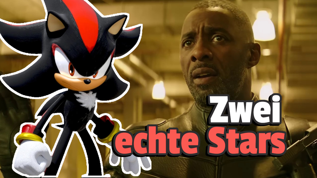 In the new Sonic movie, two real stars meet, one of whom can hardly wait for the collaboration
