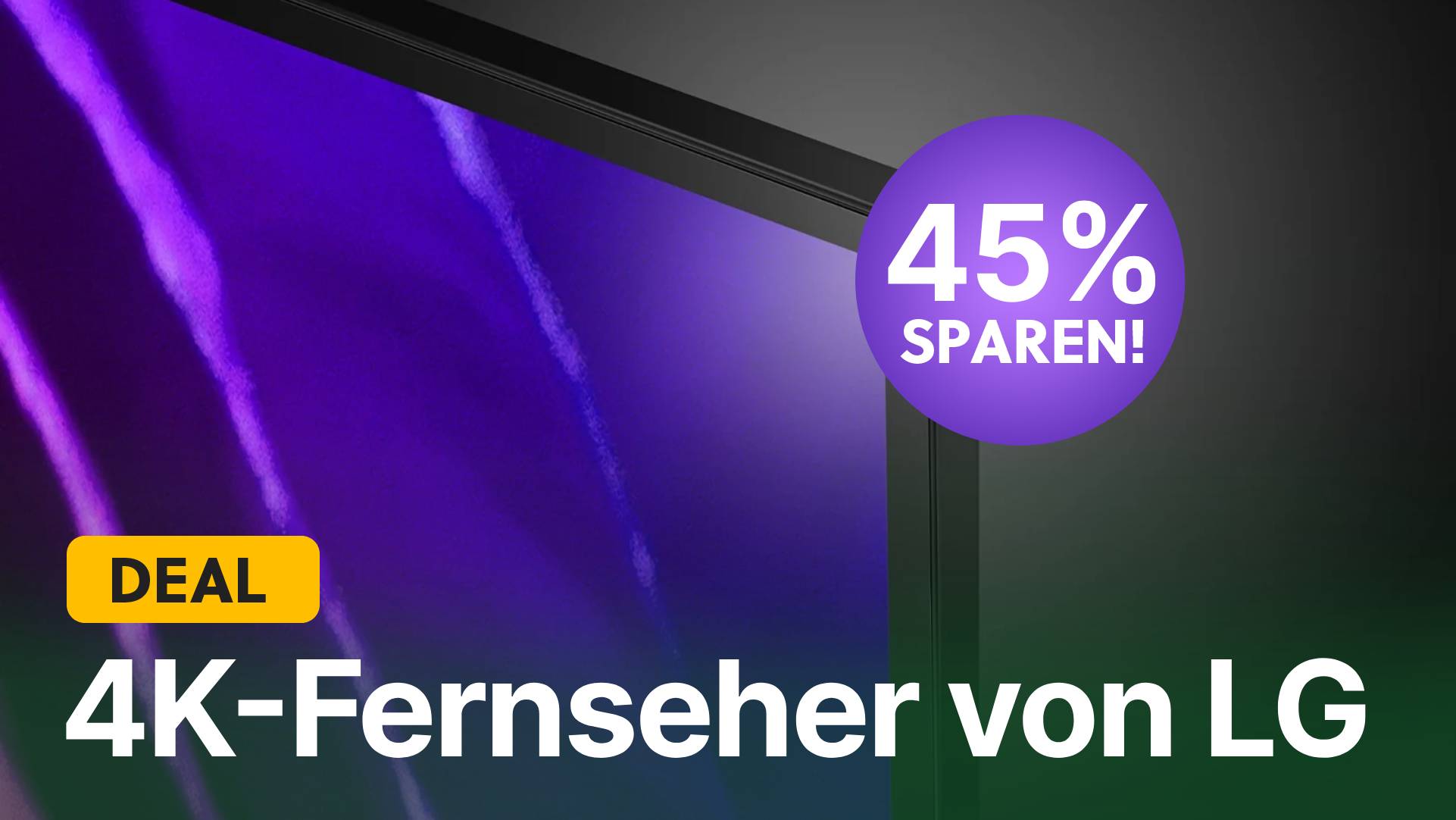 Nur noch wenige Tage: 4K Smart-TV von LG mit satten 45% Rabatt im Angebot sichern