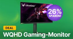 WQHD, 27 Zoll & 165Hz: Dieser Gaming-Monitor von LG bietet die heilige Dreifaltigkeit und ist jetzt bei Amazon supergünstig im Angebot