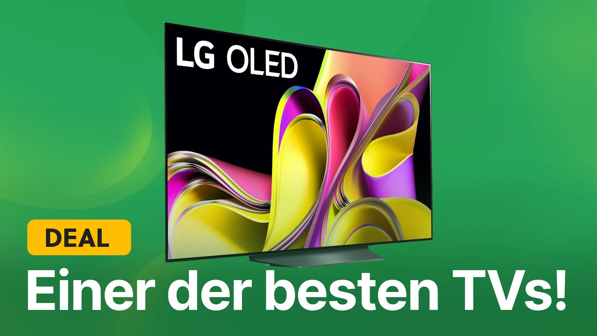 Erstklassiger Fernseher für den Fußball-Sommer gesucht? Bei Amazon ist jetzt ein LG OLED TV günstig im Angebot