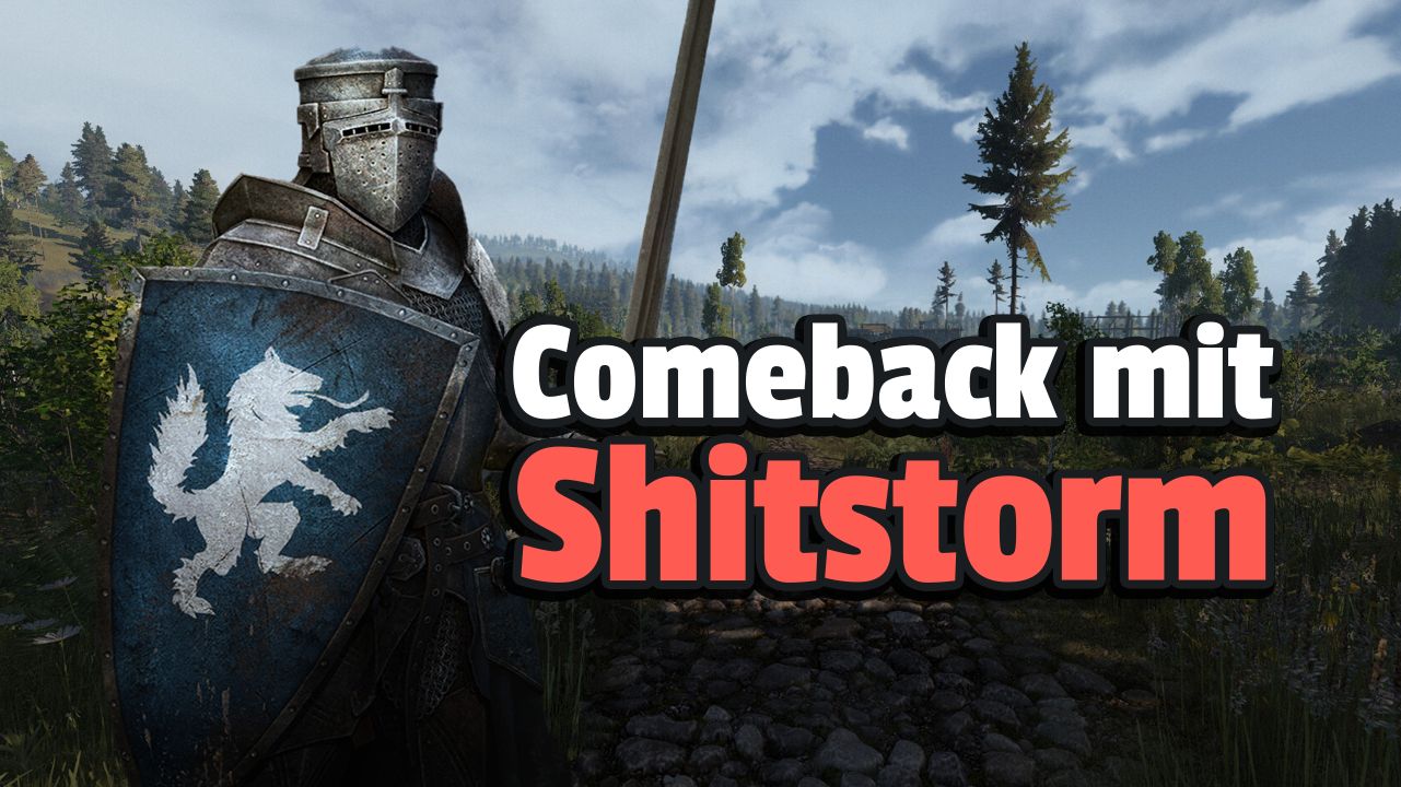 Ambitious medieval MMORPG had to leave Steam, is now back, and there is already trouble again